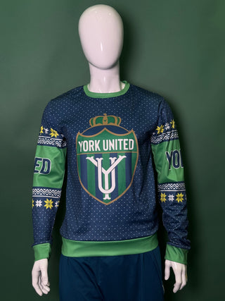 York United Long-Sleeved Ugly Christmas Shirt