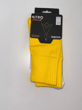 2024 York United FC Yellow Goal Keeper  Game Socks