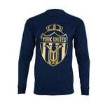 Load image into Gallery viewer, Crane Apparel Long Sleeve Logo Tee - Gold Edition
