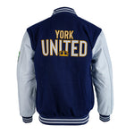 Load image into Gallery viewer, York United x Crane Apparel Varsity Jacket
