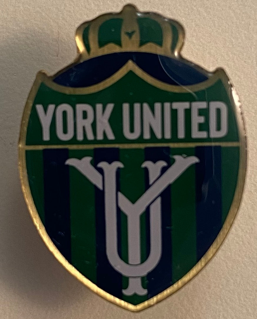 York United Lapel Pin