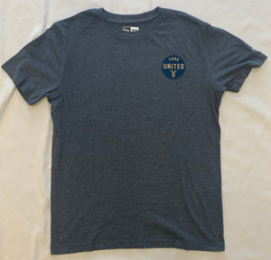 York United Patch New Era Grey Shirt
