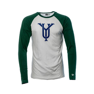 YU Lettermark New Era Baseball Sleeve Shirt