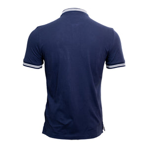 York United Macron Adult 2022 Cotton Polo - Navy
