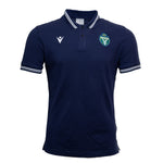 Load image into Gallery viewer, York United Macron Adult 2022 Cotton Polo - Navy

